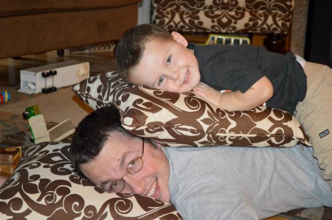 Dad does do things like this. Maybe he needs more personal time to physically recover.