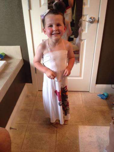 My son, all gussied up.